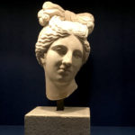 tête de statue de venus - Musée de la romanité