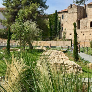 archaeological garden in Nîmes