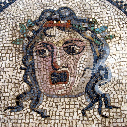 détail d'une mosaïque