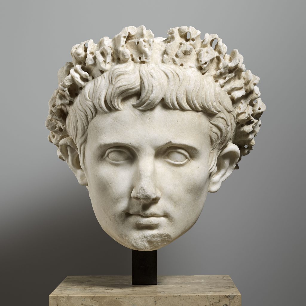 Portrait of Emperor Augustus (27 BC-14 AD)