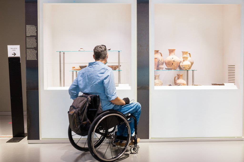 Accessibilité handicap au Musée de la Romanité