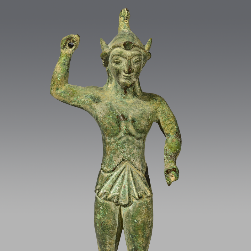 Small statue of Laran - Museum of the Romanite - The Etruscans