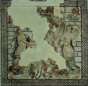 Mosaique d’Achille à Skyros – Musée de la Romanité / Ville de Nîmes