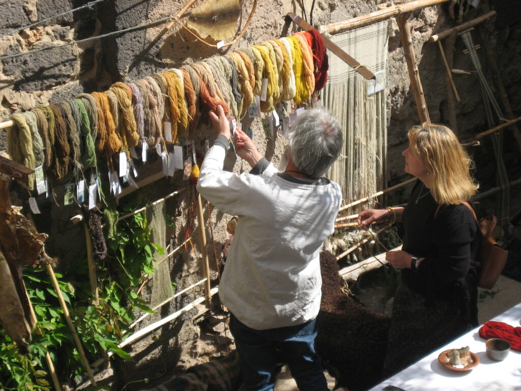 Archéologie du textile, tissage et travail des peaux