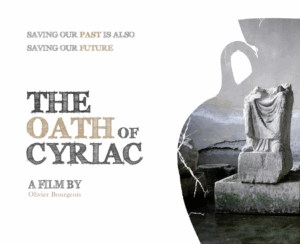 Affiche du film Le serment de Cyriaque - Musée de la Romanité Affiche du film Le serment de Cyriaque