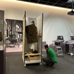 Montage soldat romain exposition temporaire "Gaulois, mais Romains !"