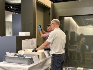 Montage exposition temporaire "Gaulois, mais Romains !"