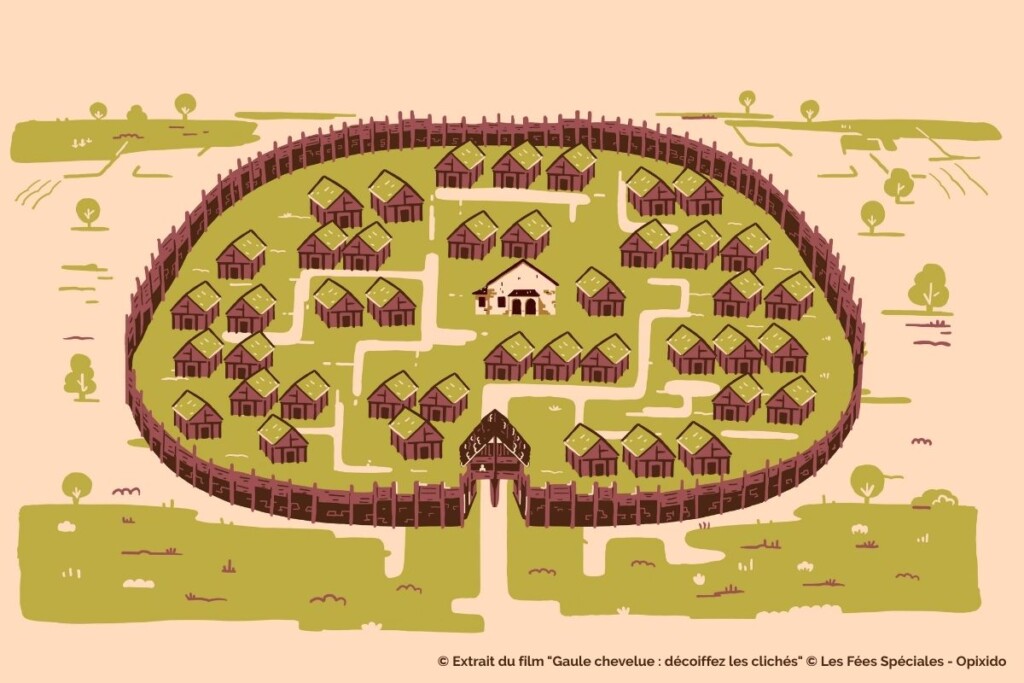 Un village gaulois © Les Fees Speciales Opixido