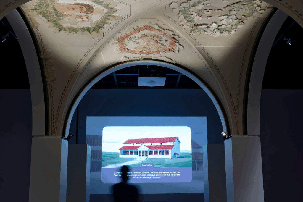 Visite virtuelle Villa de la Milière exposition temporaire "Gaulois, mais Romains !"