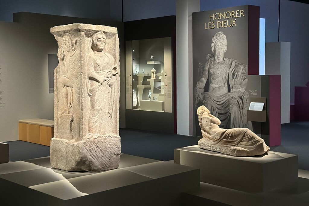 Section religion exposition temporaire Gaulois, mais Romains !