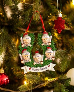 Boule de noël à personnaliser