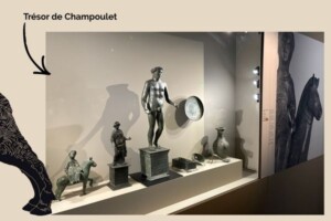 Trésor de Champoulet de l'exposition "Gaulois, mais Romains !"