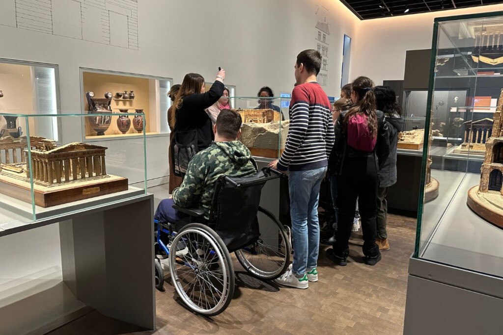 Visite accessibilite - Musée de la Romanité Nîmes Visite accessibilité © Musée de la Romanité