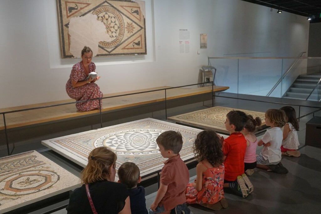 Visite Mosaïque des sens - Musée de la Romanité Nîmes Visite Mosaïque des sens