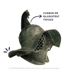 Casque de gladiateur thrace